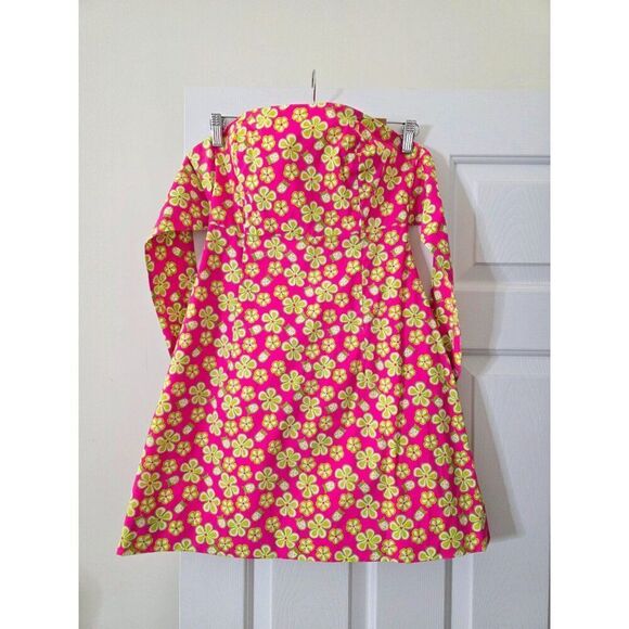 VTG Lilly pulitzer Sleeveless Floral Mini Dress 4 - Picture 2 of 7
